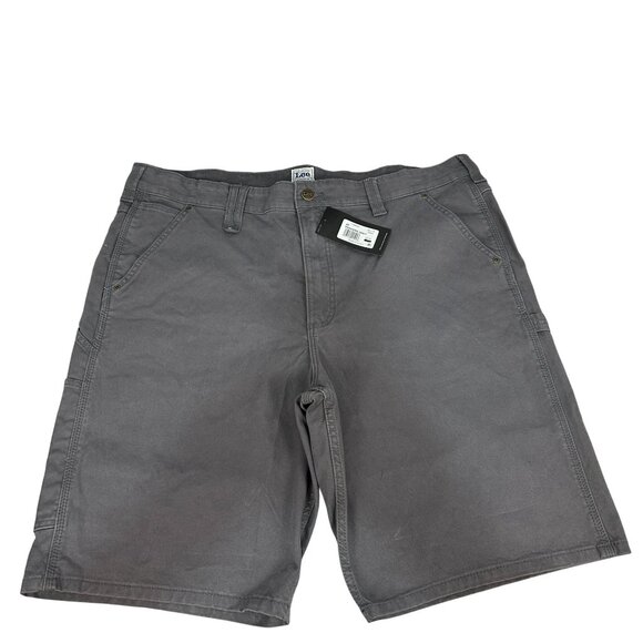 Mens Lee Workwear Carpenter Painter Shorts Gray Size 40 Style - Picture 1 of 7